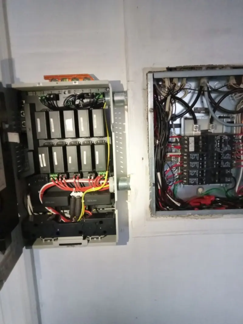 Electrical panel upgrade completed for Indoor Lighting Installation in Aurora